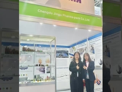 医薬品用12ml透明低ホウケイ酸ガラス管状バイアル