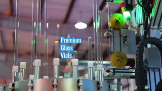 高品質の低ホウケイ酸ガラスバイアル