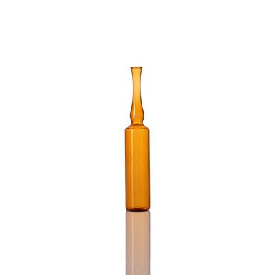 3ml アンバー 良好な化学的安定性 1 型 ISO 形式 B & 形式 C グラスアンプル