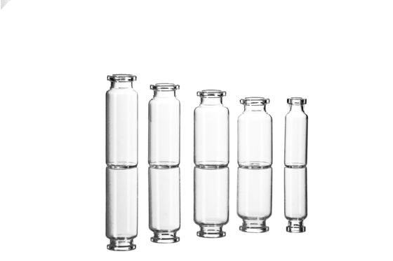 空き透明の中性ボロシリケートチューブルガラス用錠 5ml
