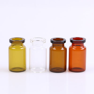 2R-50R 薬剤産業で使用される透明とアンバー色ボロシリケートガラス使用瓶