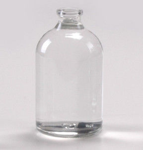 100ml USPII型透明型鋳造ガラスボトル 20mmの首