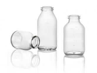 簡単にオープンエンドシールタイプ 50ml クリアインフュージョンガラスボトル 32mm ネック